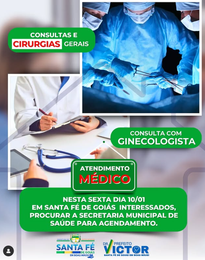 Consultas e Cirurgias Gerais